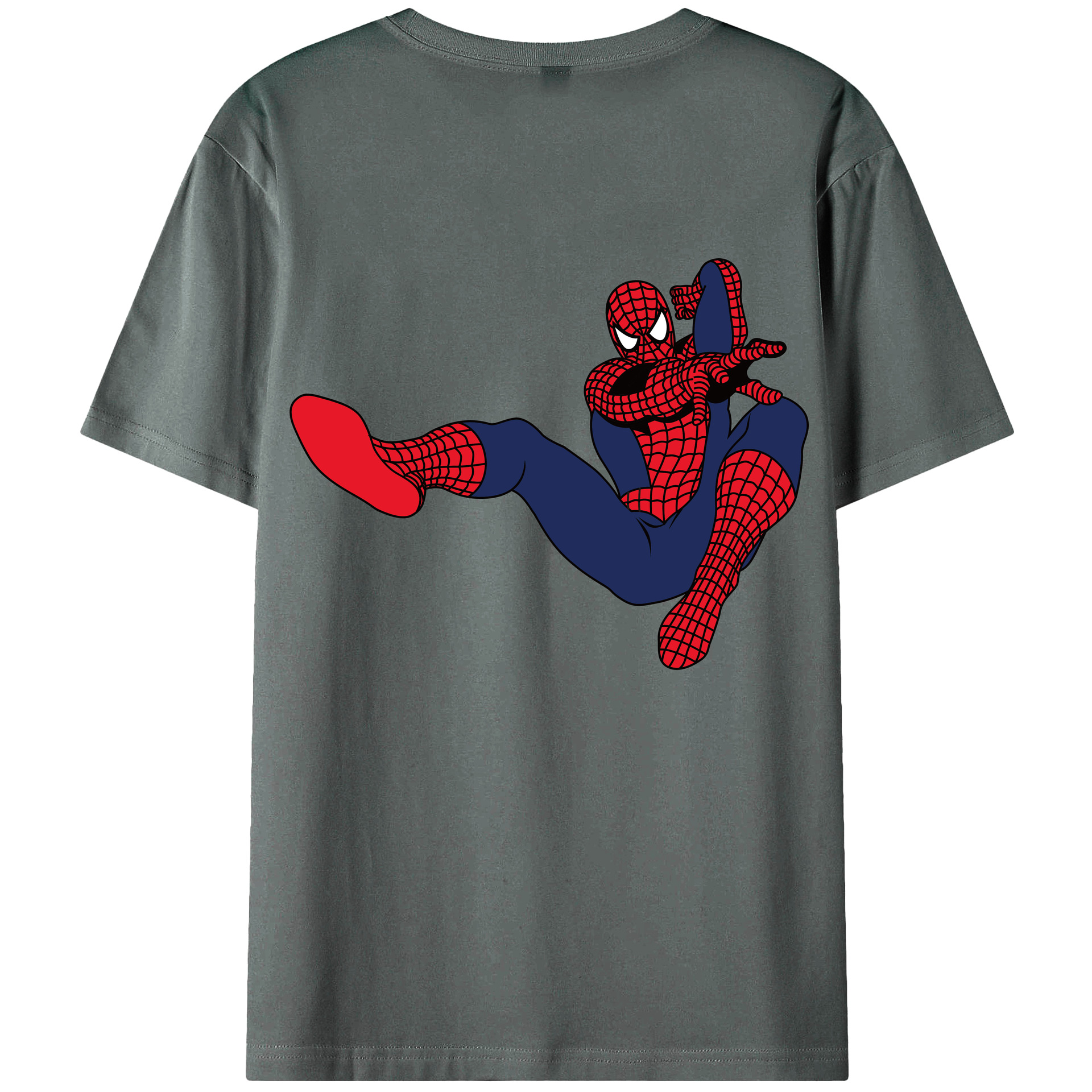 （画像用） アベンジャーズ The Avengers 綿100％ メンズ半袖Tシャツ（バックプリント） 通気性